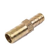 Трубка з'єднувальна пряма редукційна латунна 8мм х 6мм ливарна 1716Б