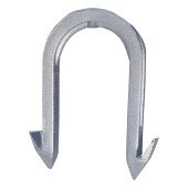 Такерна гарпун-скоба для кріплення труби ТП Ø16-20 довжина 40мм чорна монолітна (550шт) Такерна гарпун-скоба для кріплення труби ТП Ø16-20 довжина 40мм чорна монолітна (550шт)