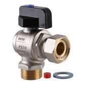 Кран кульовий котловий кутовий з накидною гайкою ARCO 3/4″ 150814 Кран кульовий котловий кутовий з накидною гайкою ARCO 3/4″ 150814