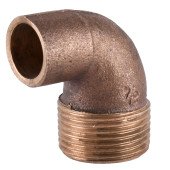 Кутовий перехід на різьбу VIEGA 90  22х1″ З (144067)