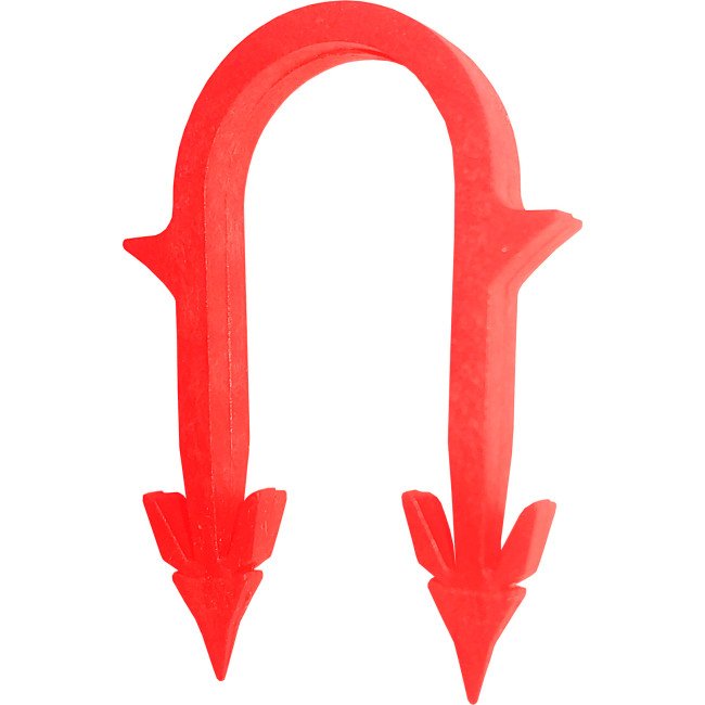 Гарпун-скоба для кріплення труби ТП Ø16-20 довжина-45мм (100шт)