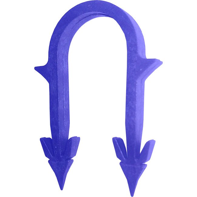 Гарпун-скоба для кріплення труби ТП Ø16-20 довжина-45мм (100шт)