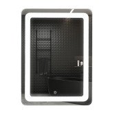 Дзеркало UNIO MRR-04 SQR-RA-S 600 x 800 mm LED FL з сенсором
