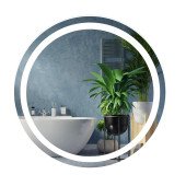 Дзеркало UNIO MRR-09 RND-S 700 x 700 mm LED FL з сенсором Дзеркало UNIO MRR-09 RND-S 700 x 700 mm LED FL з сенсором