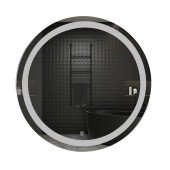 Дзеркало UNIO MRR-09 RND-S 700 x 700 mm LED FL з сенсором Дзеркало UNIO MRR-09 RND-S 700 x 700 mm LED FL з сенсором