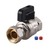 Кран кульовий для котла 3/4″ ARCO 150854 прямий з накидною гайкою Кран кульовий для котла 3/4″ ARCO 150854 прямий з накидною гайкою