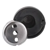 Гачок одинарний SONIA ASTRAL BLACK 185160