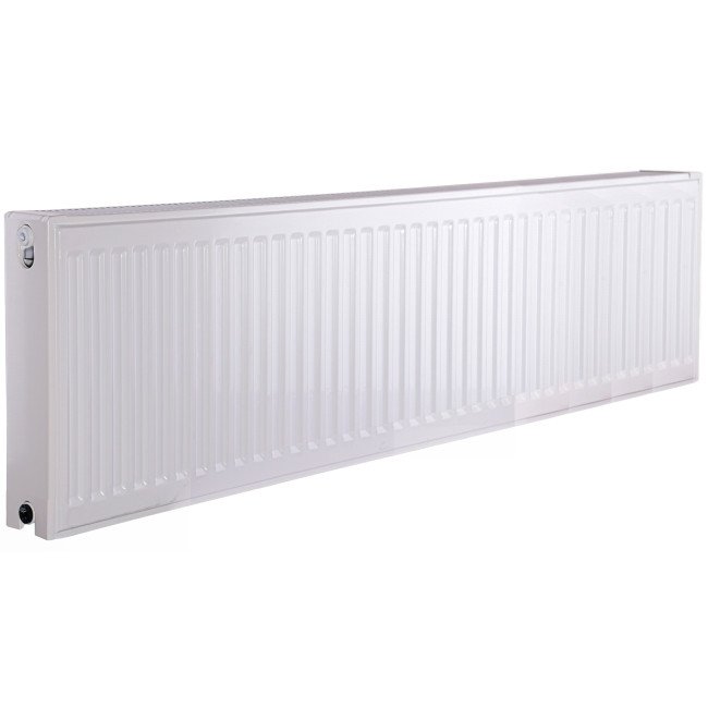 Радіатор сталевий панельний TERRA teknik 22 низ/справа 400х1300 (без INNER)