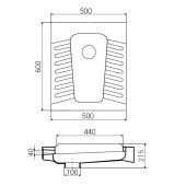 Чаша Генуя 50х60 EUROSER (Туреччина) Чаша Генуя 50х60 EUROSER (Туреччина)