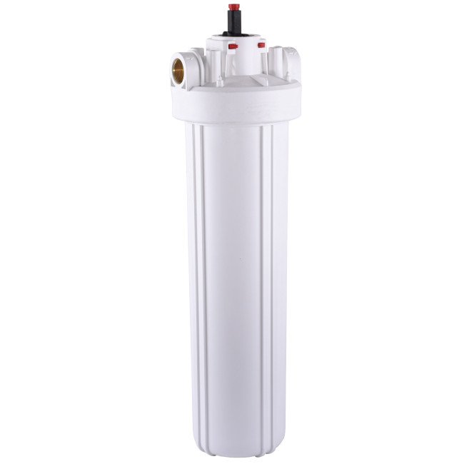 Фільтр-колба + ПП картридж  Big Blue 20″, 1″ NEW (функція зворотньої промивки)