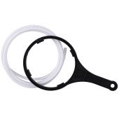 Фільтр-колба + ПП картридж  Big Blue 20″, 1″ NEW (функція зворотньої промивки)