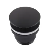 HG15-04A-10-BR-Click-clack--Донний клапан  ЛАТУНЬ ,Універсальний, Чорний мат (Box Globus Lux)