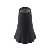 Аератор FA-B01 душова насадка на вилив дворежимний пласт., D24 різьба внутрішня, ЧОРНИЙ