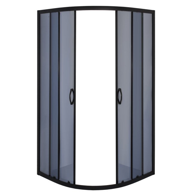 Душова кабіна півкругла без піддона WISLA N90GB BRAVO (1уп.)