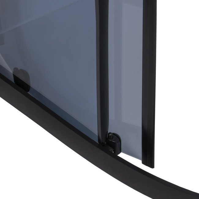 Душова кабіна півкругла без піддона WISLA N90GB BRAVO (1уп.)