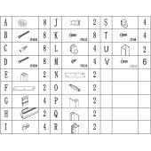 Душова кабіна півкругла без піддона WISLA N90TB.Mosaic BRAVO (1уп.)