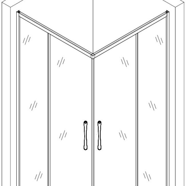 Душова кабіна квадратна без піддона ODRA N90TB.Mosaic BRAVO (1уп.) Душова кабіна квадратна без піддона ODRA N90TB.Mosaic BRAVO (1уп.)