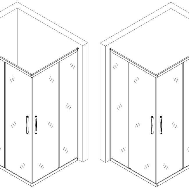 Душова кабіна прямокутна без піддона NOTEC N120FS BRAVO (1уп.) Душова кабіна прямокутна без піддона NOTEC N120FS BRAVO (1уп.)