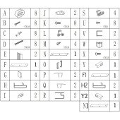 Душова кабіна прямокутна без піддона NOTEC N120FS BRAVO (1уп.) Душова кабіна прямокутна без піддона NOTEC N120FS BRAVO (1уп.)