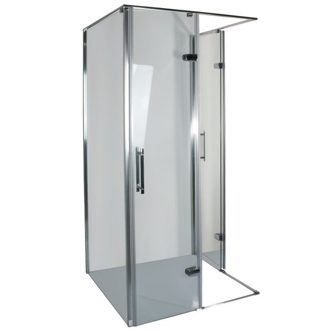 Душова кабіна квадратна без піддона від стіни WDA N90TC BRAVO (1уп.)