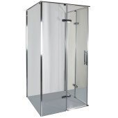 Душова кабіна квадратна без піддона від стіни WDA N90TC BRAVO (1уп.)