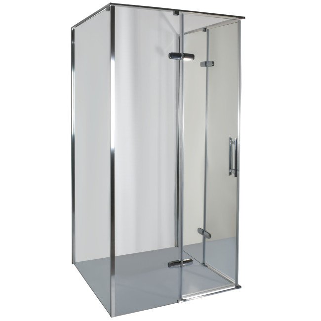 Душова кабіна квадратна без піддона від стіни WDA N90TC BRAVO (1уп.)