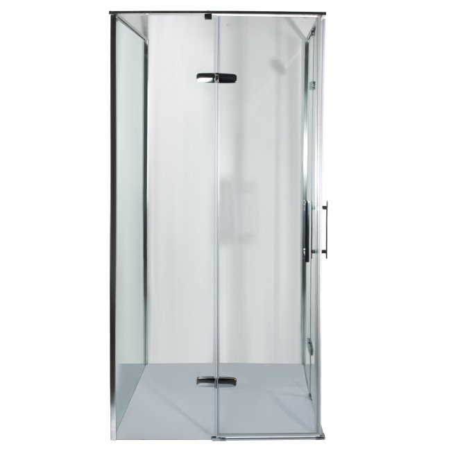 Душова кабіна квадратна без піддона від стіни WDA N90TC BRAVO (1уп.)