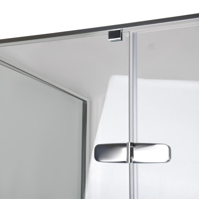 Душова кабіна квадратна без піддона від стіни WDA N90TC BRAVO (1уп.)