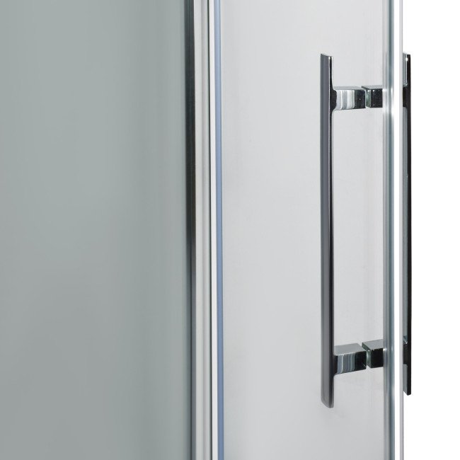 Душова кабіна квадратна без піддона від стіни WDA N90TC BRAVO (1уп.)