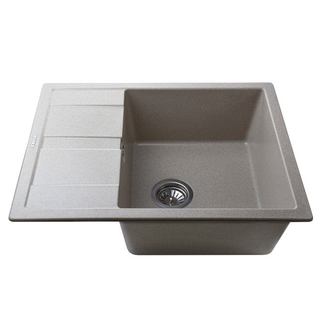 Гранітна мийка Mira ONZA бежевий 650 х 500 мм Гранітна мийка Mira ONZA бежевий 650 х 500 мм