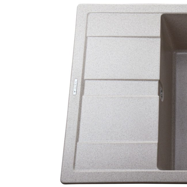 Гранітна мийка Mira ONZA бежевий 650 х 500 мм Гранітна мийка Mira ONZA бежевий 650 х 500 мм