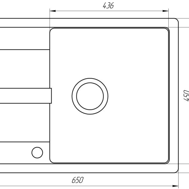 Гранітна мийка Mira ONZA бежевий 650 х 500 мм Гранітна мийка Mira ONZA бежевий 650 х 500 мм