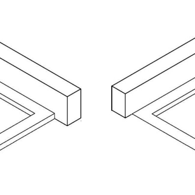 Душовий піддон квадратний BOBR SS90I BRAVO (1уп.)