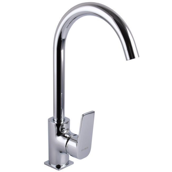 Змішувач для кухні Globus Lux BONN GLB-0203S боковий латунь на гайці