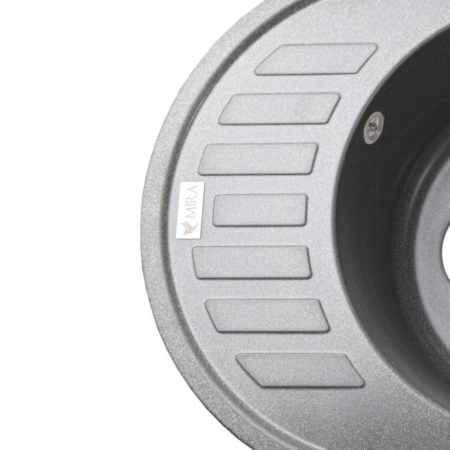 Гранітна мийка Mira ARNICA сірий 620 х 500 мм Гранітна мийка Mira ARNICA сірий 620 х 500 мм