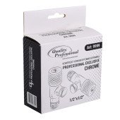 Угловые керамические краны PROFESSIONAL EXCLUSIVE 1/2″X1/2″ 9999 CHROME - идеальное решение для вашей ванной комнаты!