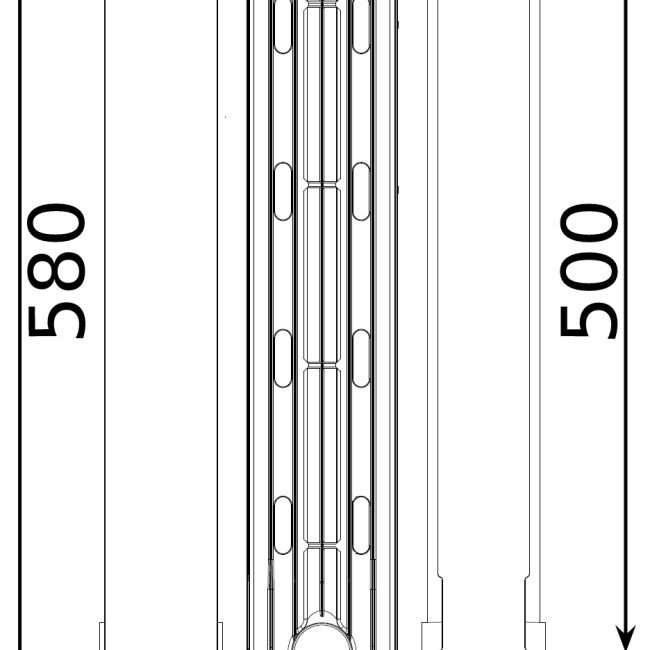 Радіатор біметалевий секційний QUEEN THERM 500/100 VERTICAL (кратно 10) Радіатор біметалевий секційний QUEEN THERM 500/100 VERTICAL (кратно 10)