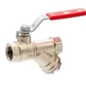 Кран кульовий з фільтром ″ARCO Sena″  1″ вн./вн.         152305          (Ручка)