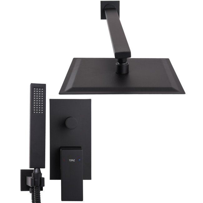 Змішувач для душу вбудований TOPAZ ODISS TO-18205-H66-BL Змішувач для душу вбудований TOPAZ ODISS TO-18205-H66-BL