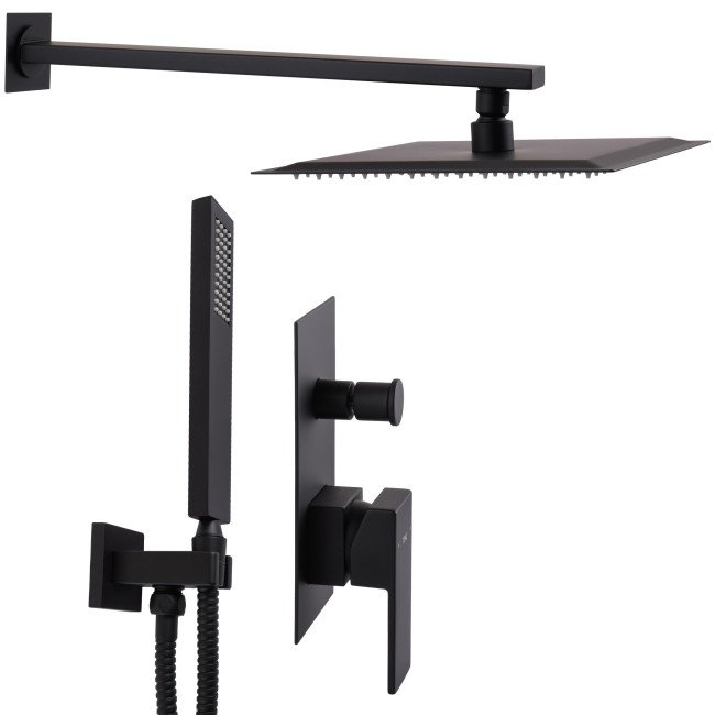 Змішувач для душу вбудований TOPAZ ODISS TO-18205-H66-BL Змішувач для душу вбудований TOPAZ ODISS TO-18205-H66-BL