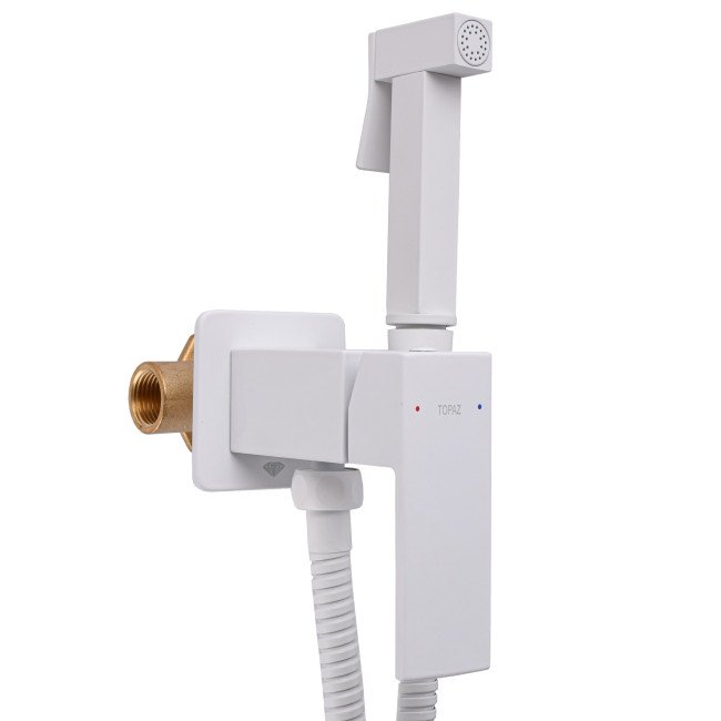 Змішувач гігієнічний TOPAZ ODISS TO 18604-H62-WW Змішувач гігієнічний TOPAZ ODISS TO 18604-H62-WW