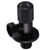 Кран кутовий кераміка SOLOMON EXCLUSIVE 1/2″X3/4″ 989 BB (BLACK/BLACK) ( 1шт.) Кран кутовий кераміка SOLOMON EXCLUSIVE 1/2″X3/4″ 989 BB (BLACK/BLACK) ( 1шт.)