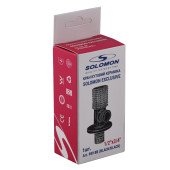 Кран кутовий кераміка SOLOMON EXCLUSIVE 1/2″X3/4″ 989 BB (BLACK/BLACK) ( 1шт.) Кран кутовий кераміка SOLOMON EXCLUSIVE 1/2″X3/4″ 989 BB (BLACK/BLACK) ( 1шт.)