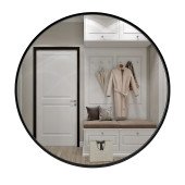 Дзеркало UNIO MRR-10 RND-S 700 x 700 mm LED BL з сенсором Дзеркало UNIO MRR-10 RND-S 700 x 700 mm LED BL з сенсором