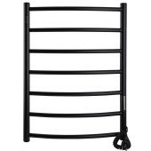 Рушникосушарка UNIO LD ЕU 700-500-7 BLK Драбинка Дуга електро чорна Рушникосушарка UNIO LD ЕU 700-500-7 BLK Драбинка Дуга електро чорна