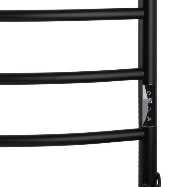 Рушникосушарка UNIO LD ЕU 700-500-7 BLK Драбинка Дуга електро чорна Рушникосушарка UNIO LD ЕU 700-500-7 BLK Драбинка Дуга електро чорна