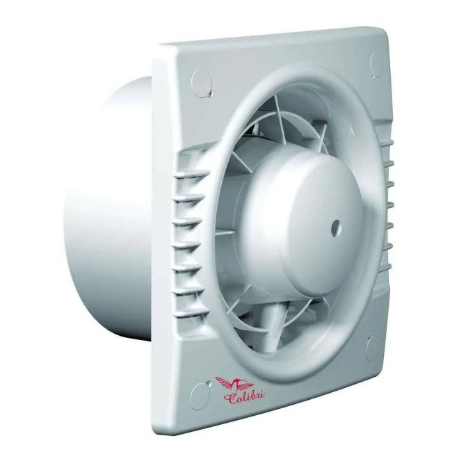 Вентилятор осьовий побутовий Colibri COLIBRI100 SILVER