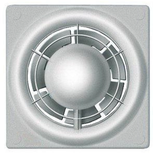 Вентилятор осьовий побутовий Colibri FLIGHT 100 SILVER