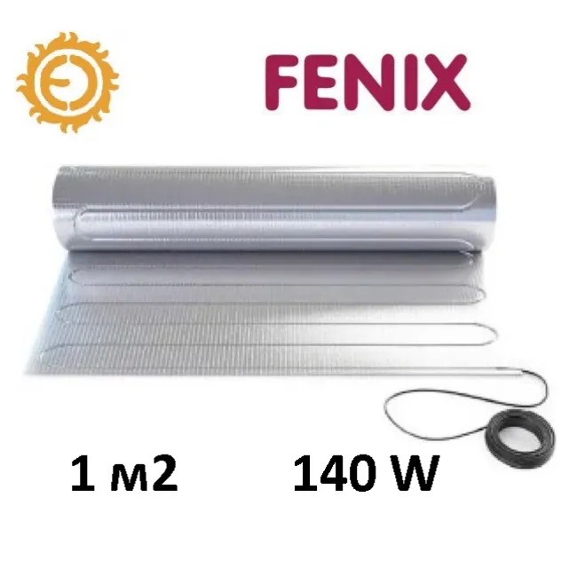 Алюминиевый мат Fenix AL MAT 140 Вт/м - 1 кв.м Алюминиевый мат Fenix AL MAT 140 Вт/м - 1 кв.м