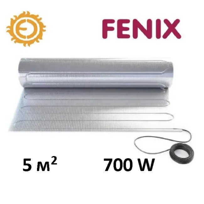 Алюминиевый мат Fenix AL MAT 140 Вт/м - 5 кв.м Алюминиевый мат Fenix AL MAT 140 Вт/м - 5 кв.м